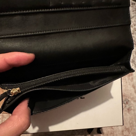 CHANEL Timeless Black Caviar Lambskin Long Zen Wallet - Picture 8 of 14